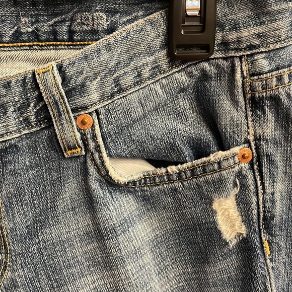 J CREW women’s Vintage matchstick low rise slim leg jeans distressed 29R - Picture 6 of 15